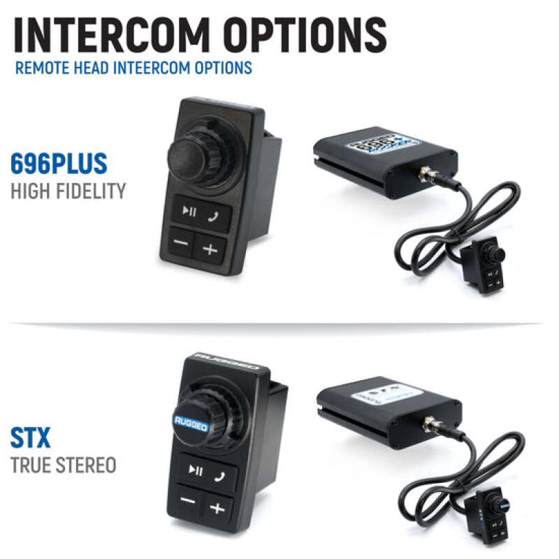 Can-Am Maveric R R Complete Communication Kit - Rugged Radios - `20-`24